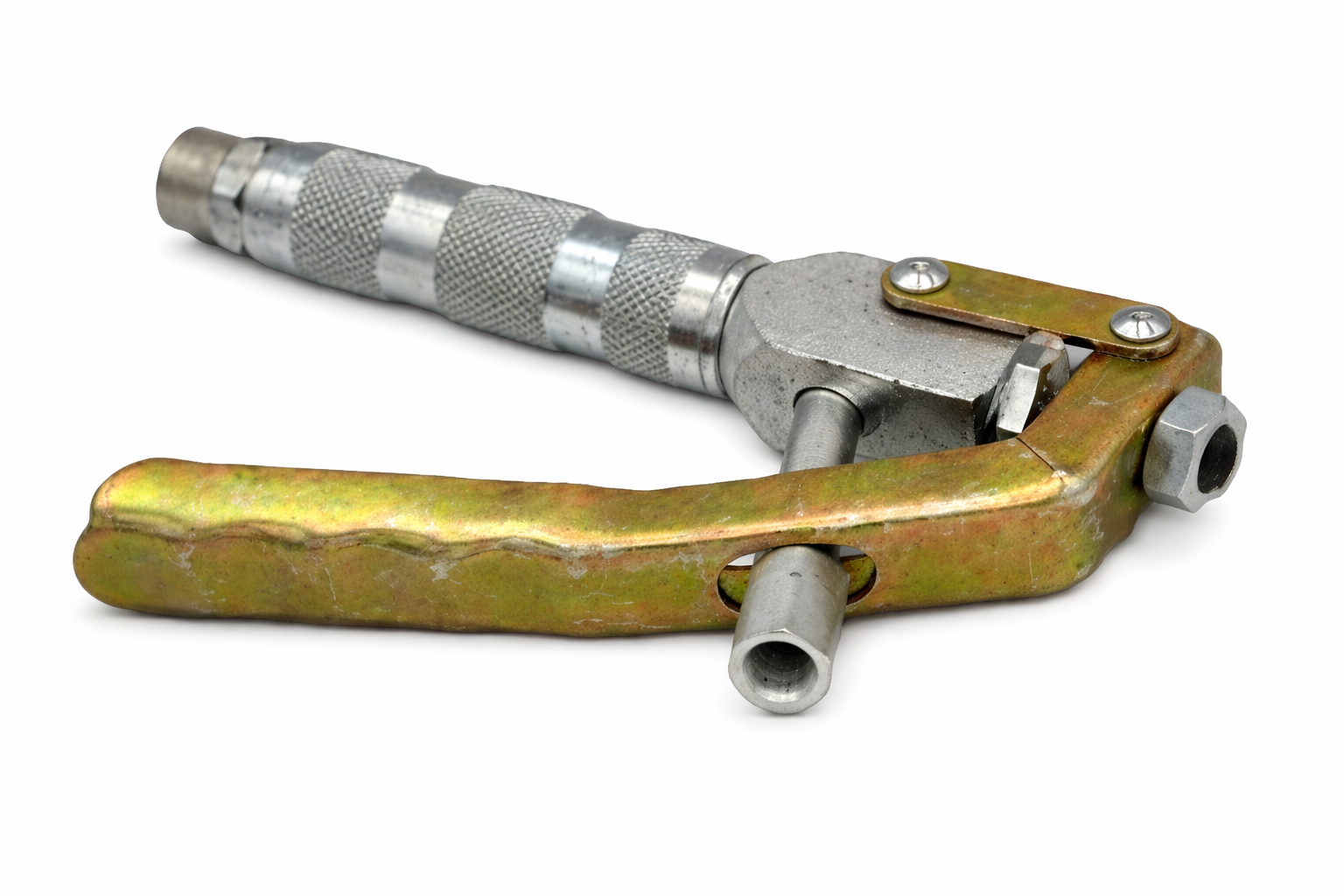 Acoplador de pistola de graxa em detalhe